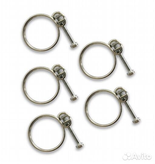 Хомут для шланга 25мм, 5шт