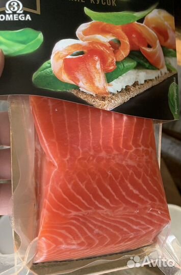 Филе форели и сёмги слабосоленое