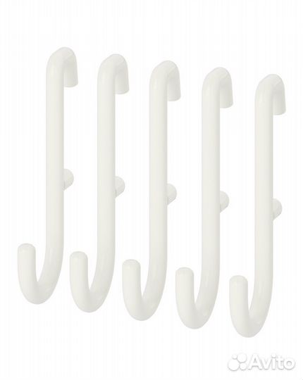 Аксессуары для панели skadis IKEA белые и чёрные