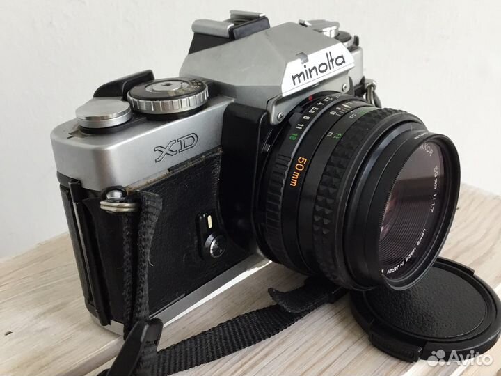 Minolta XD + Minolta MD Rokkor 50 mm/1:1,7