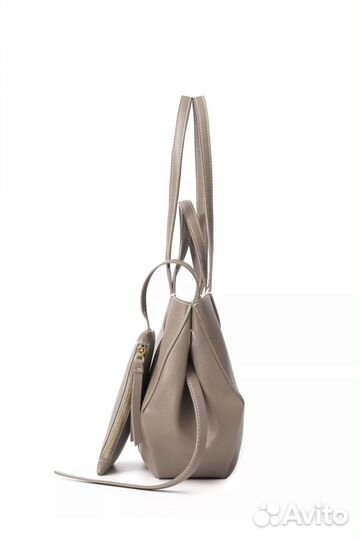 Сумка polene mini серая