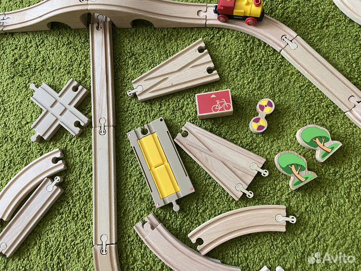 Несколько наборов железной дороги brio IKEA