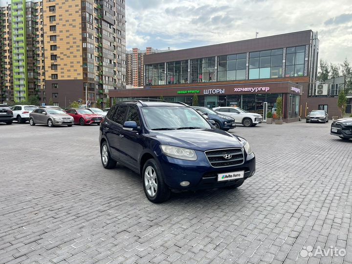 Hyundai Santa Fe 2.2 AT, 2008, 220 000 км