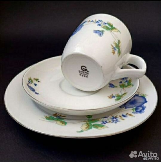 Чайный сервиз фарфор особо прочный Royal Fine