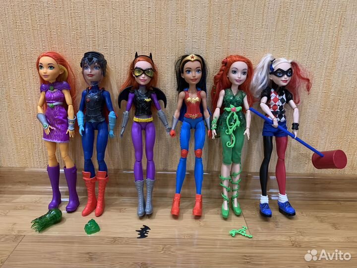 Куклы DC Super Hero Girls Mattel и Наследники