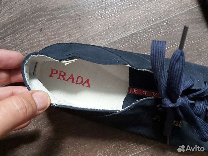 Летние туфли prada оригинал 44р