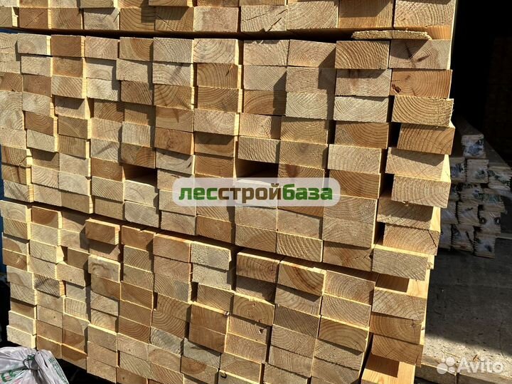 Доска сухая строганная