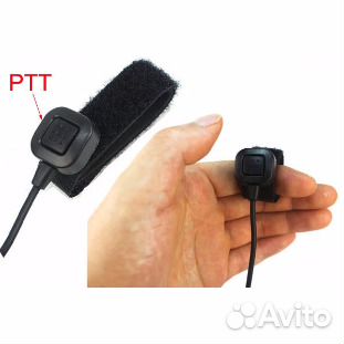 Ларингофон раздвижной для радиостанций Baofeng