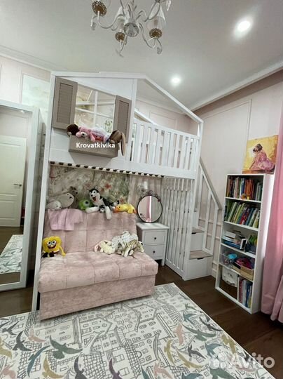 Кровать чердак