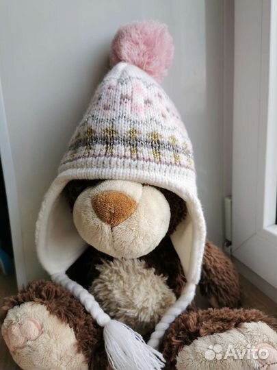 Новая шапка для девочки 50-52 размер