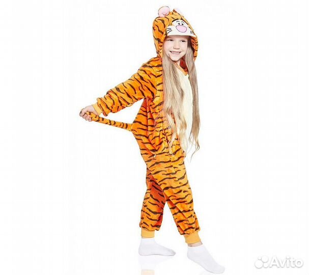 Кигуруми для детей FunFur Тигруля M
