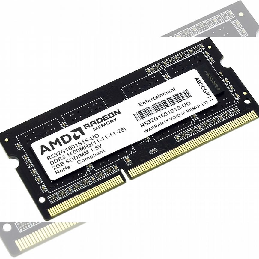 [R532G1601S1S-UGO] Оперативная Память Amd 2gb R532g1601s1s-Ugo
