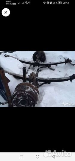 Балка передняя маз евро