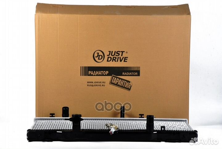 Радиатор двигателя A/T JPR0025 Just Drive
