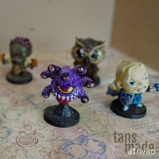 Чиби-миниатюрки Dungeons & Dragons