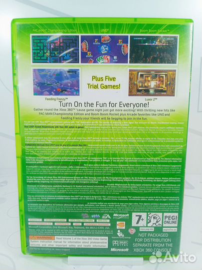 Диск для Xbox 360 Xbox Live Arcade б/у с гарантией