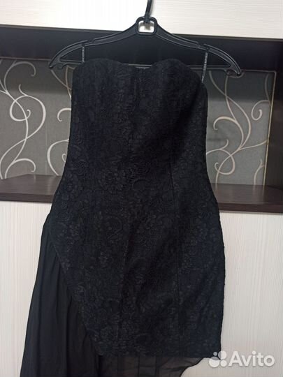 Вечернее платье 40 размер гипюровое