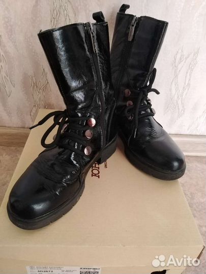 Ботинки школьные 34 размер