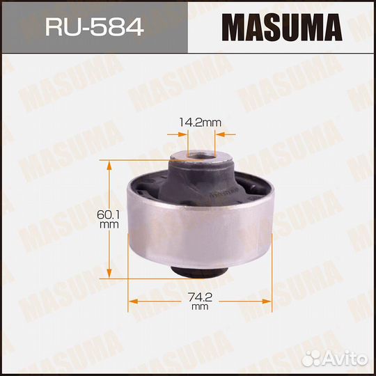 Сайлентблок Masuma RU-584