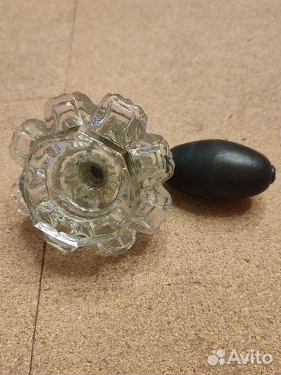 Флакон для духов винтаж с грушей