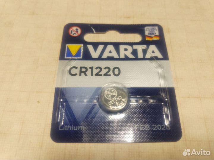 Батарейка varta CR1220
