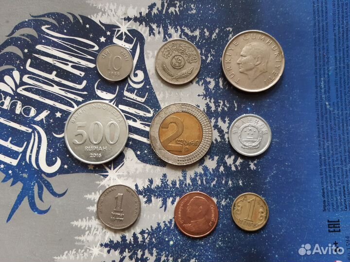 Монеты стран евразии