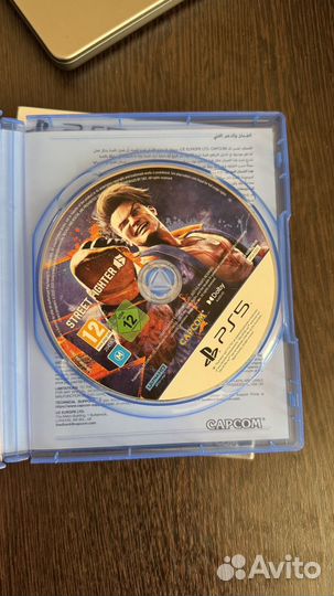 Street fighter 6 ps5 диск