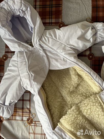 Зимний комбинезон для девочки