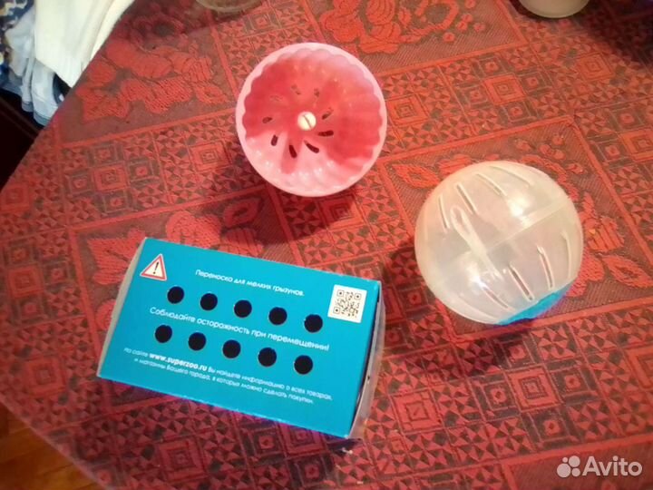 Колесо,переноска для джунгарских хомяков