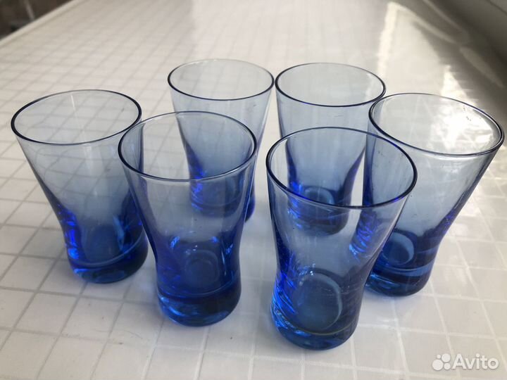 Стопки стеклянные