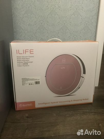 Робот пылесос ilife V7s plus