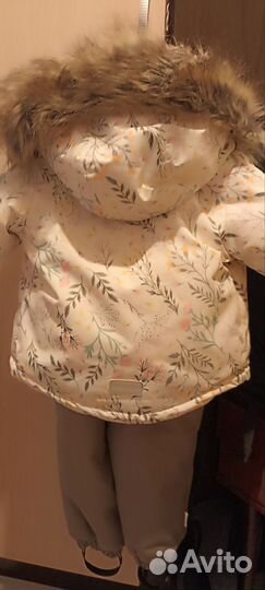 Демисезонный костюм на девочку 80