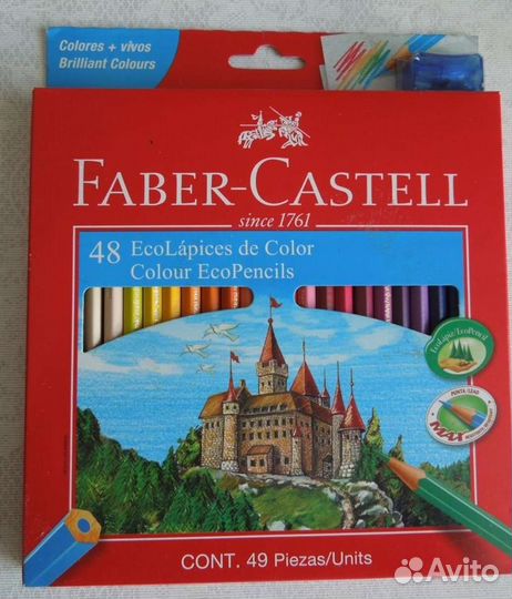Faber castell карандаши 48 цветов