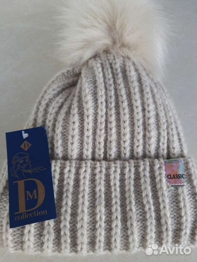 Шапка зимняя женская