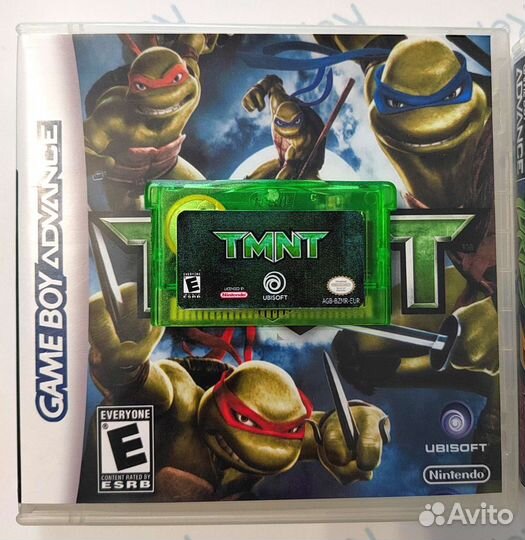 Teenage mutant ninja turtles GBA