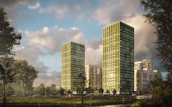 2-к. квартира, 52,7 м², 16/25 эт.