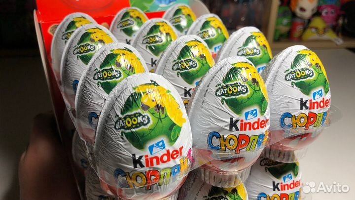 Жвачка, шоколадные яйца