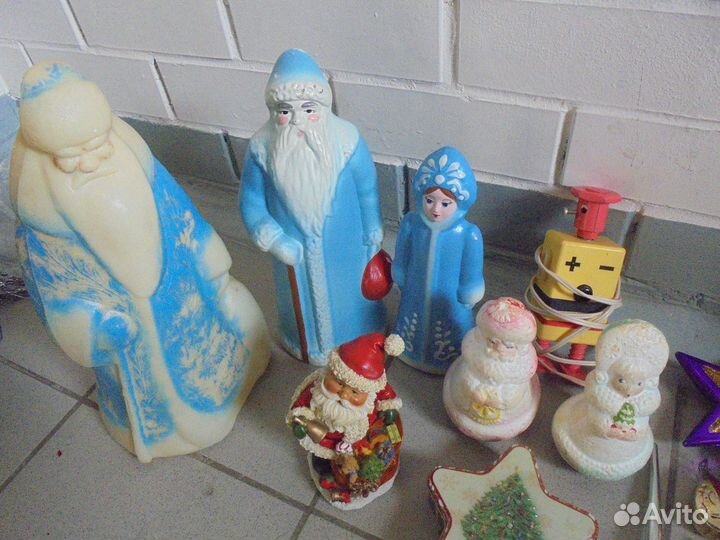 Новогодние елочные игрушки из СССР