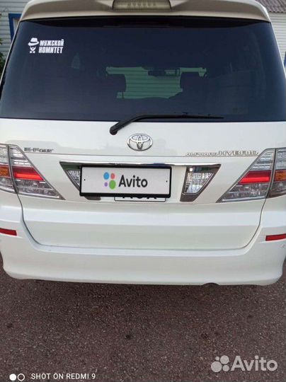 Toyota Alphard 2.4 CVT, 2006, 245 000 км
