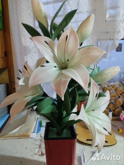 Светильник ночник, ручная работа