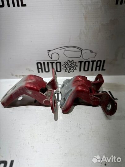 Петли двери задние левые Hyundai Solaris G4FC 2014