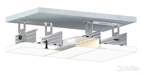 В потолок световая линия Art-gipps 50 мм