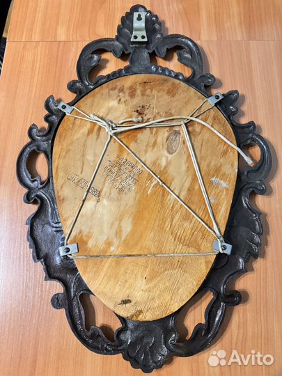 Зеркало настенное в объемной раме под бронзу СССР