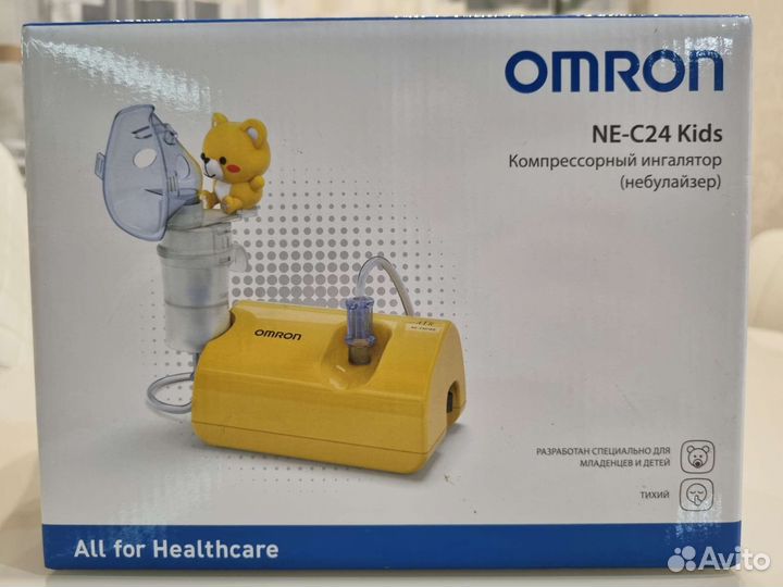 Компрессорный ингалятор (небулайзер) omron