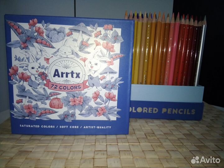 Arrtx Набор цветных карандашей 72 цвет
