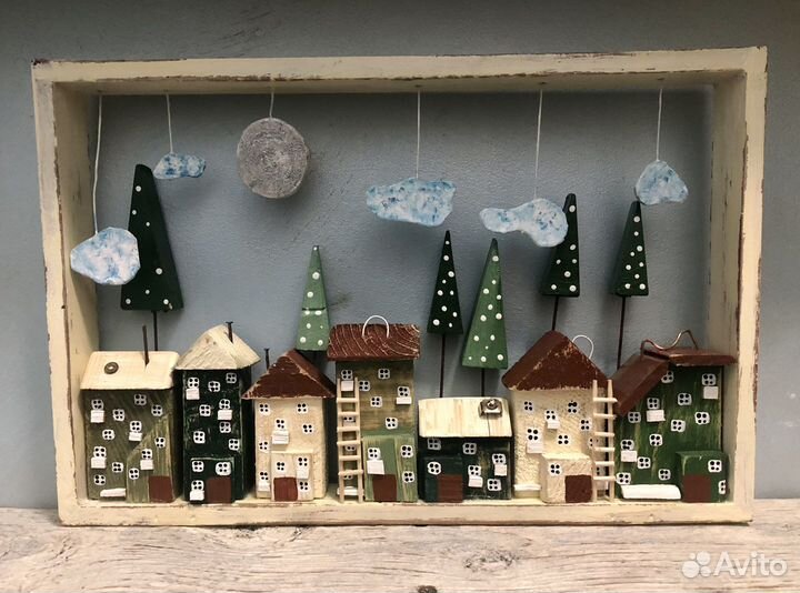 Вешалка,интерьерные домики,ключница