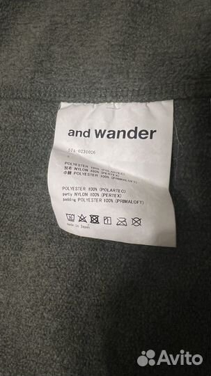 Куртка And Wander Top fleece Jacket