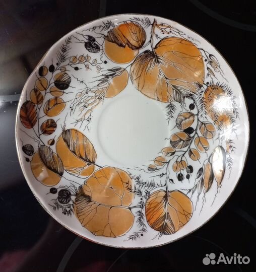 Тарелки десертные Дулёво. Блюдце лфз