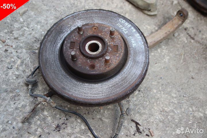 Кулак ступица на хендай соната ef