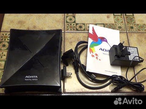 Внешний жесткий диск adata nh03 2TB USB 3.0